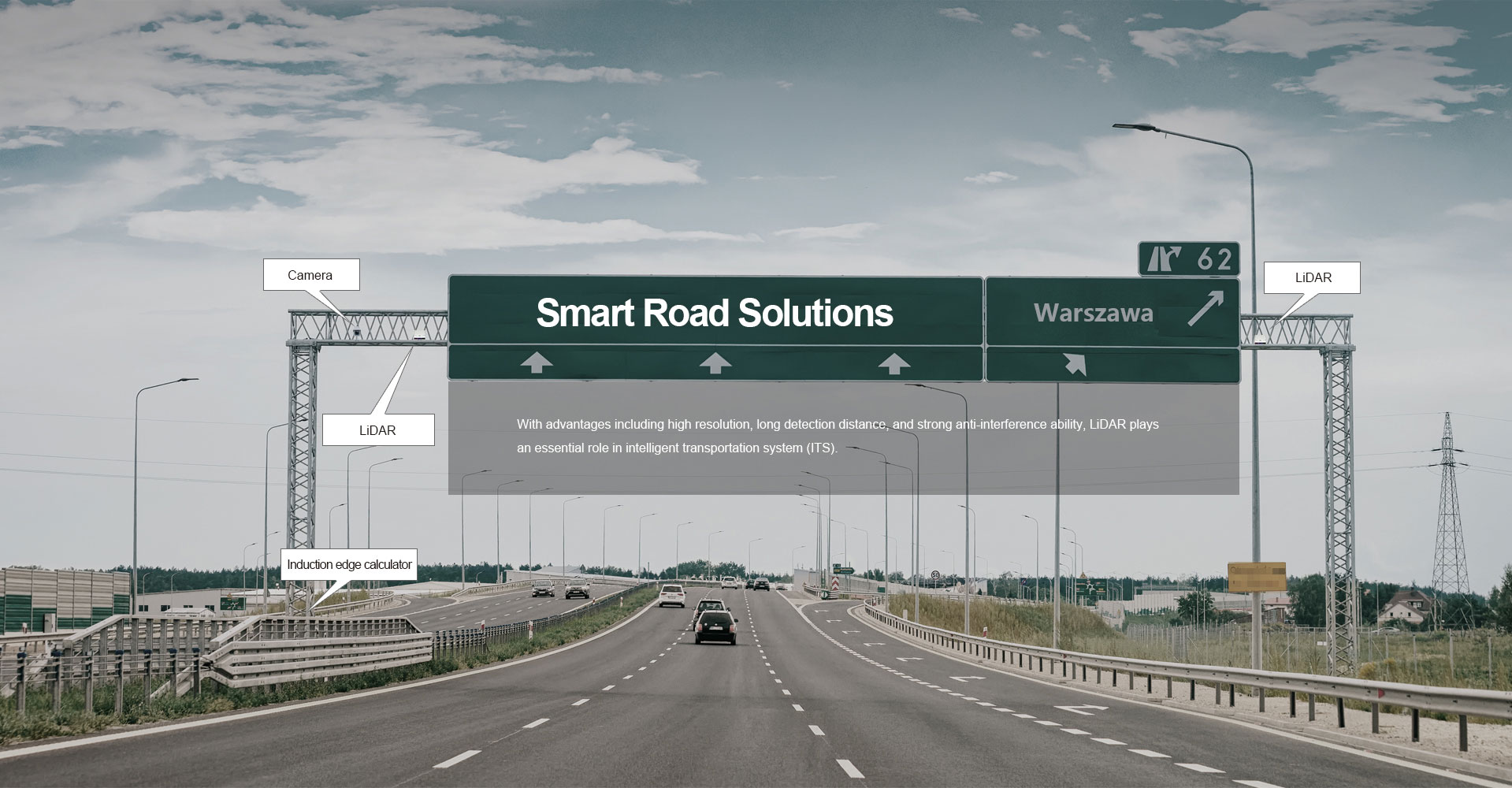 LiDAR Technology for Height Limit Warning, Speed Monitoring, and Traffic Flow Statistics