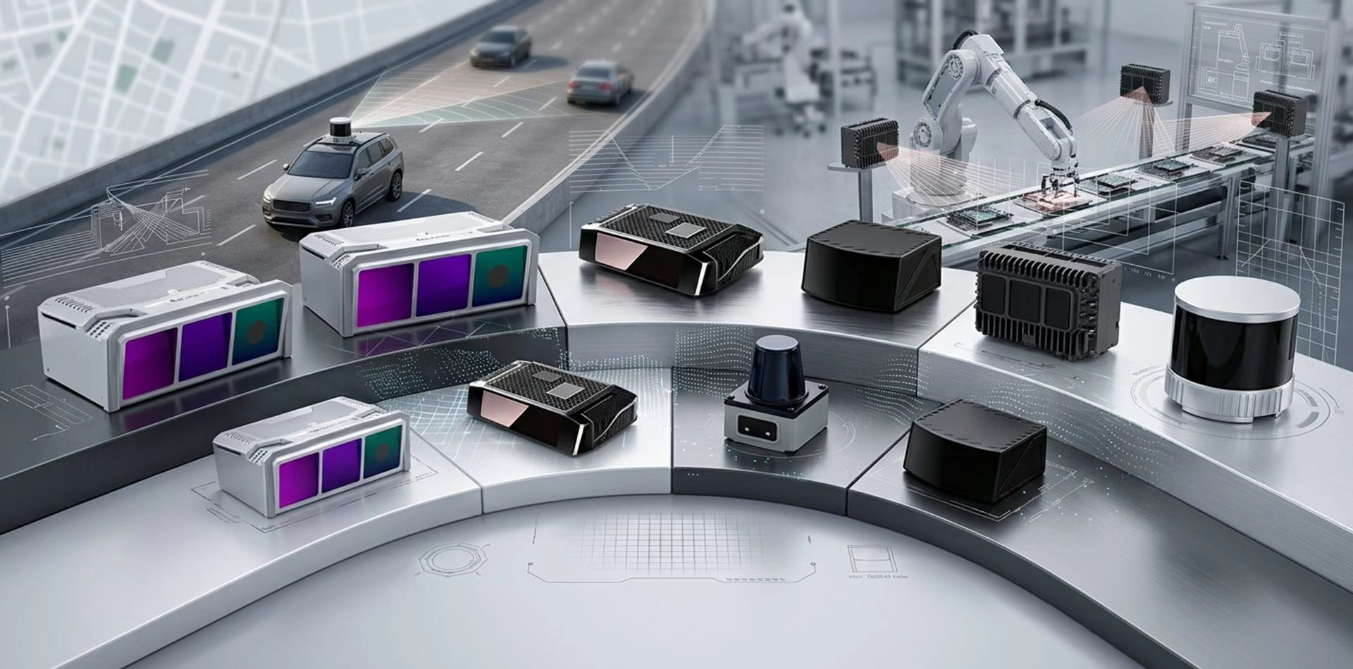 Neuvition LiDAR sensor platform for autonomous vehicles robotics and industrial automation