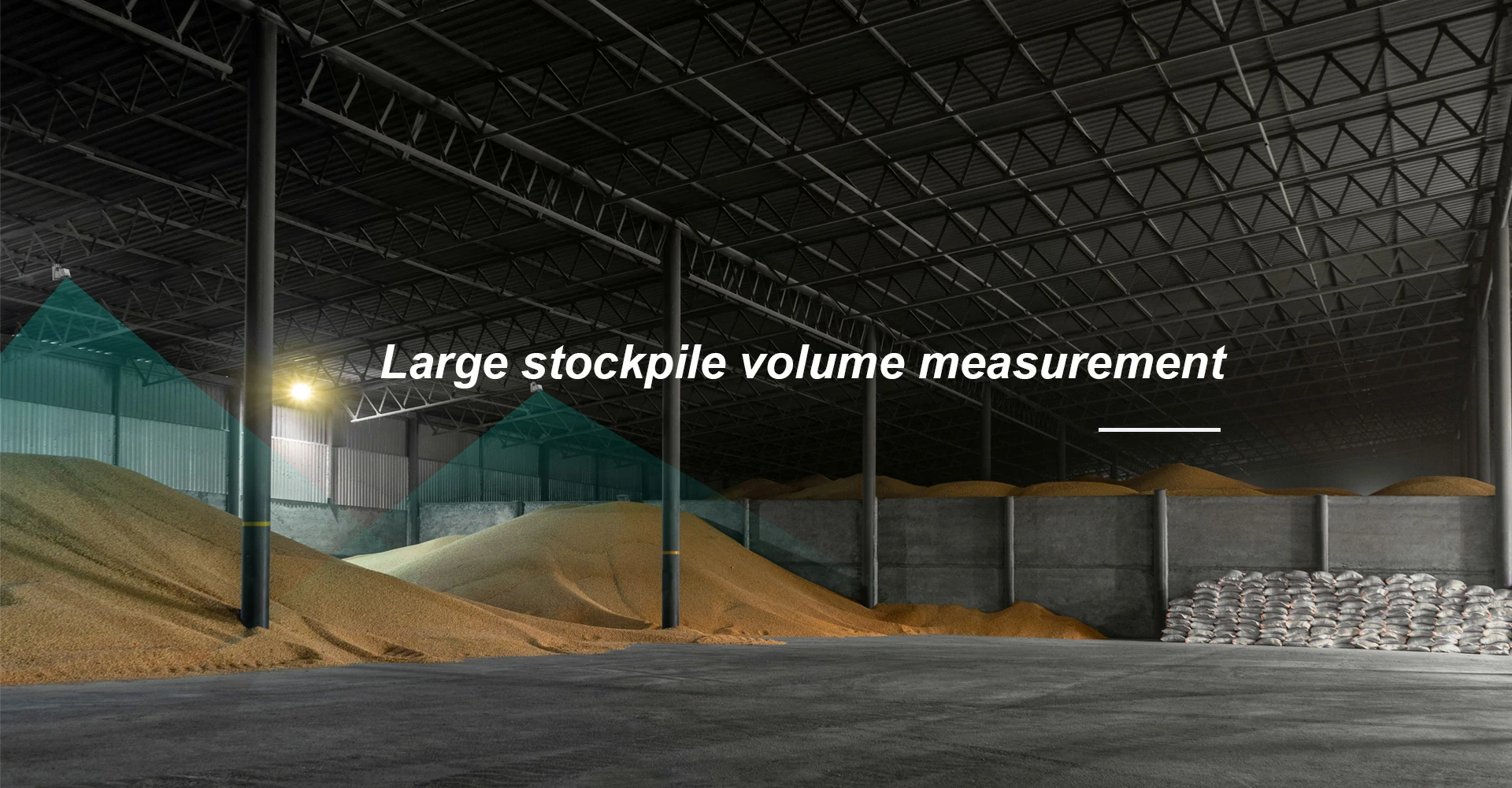 LiDAR-Based Measurements for Large-Scale Stockpiles