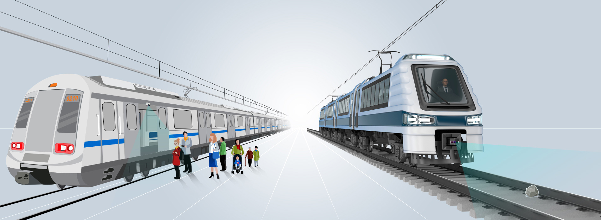 LiDAR-Powered Rail Transit Systems for Better Urban Development