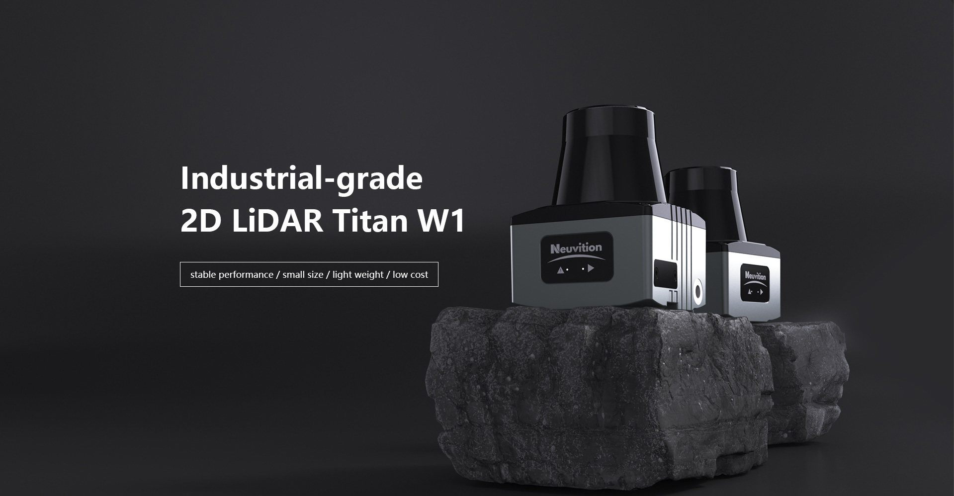 Neuvition 2D LiDAR Titan W1 for Robotics