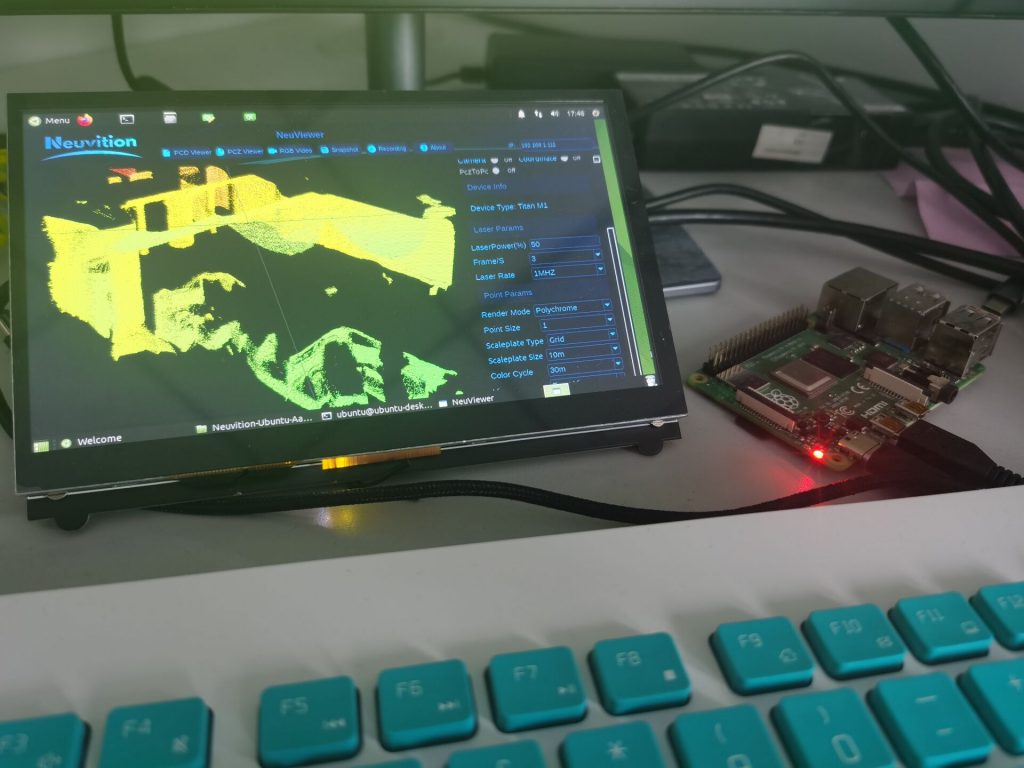 LiDAR data processing and analytic algorithms on Raspberry_Pi