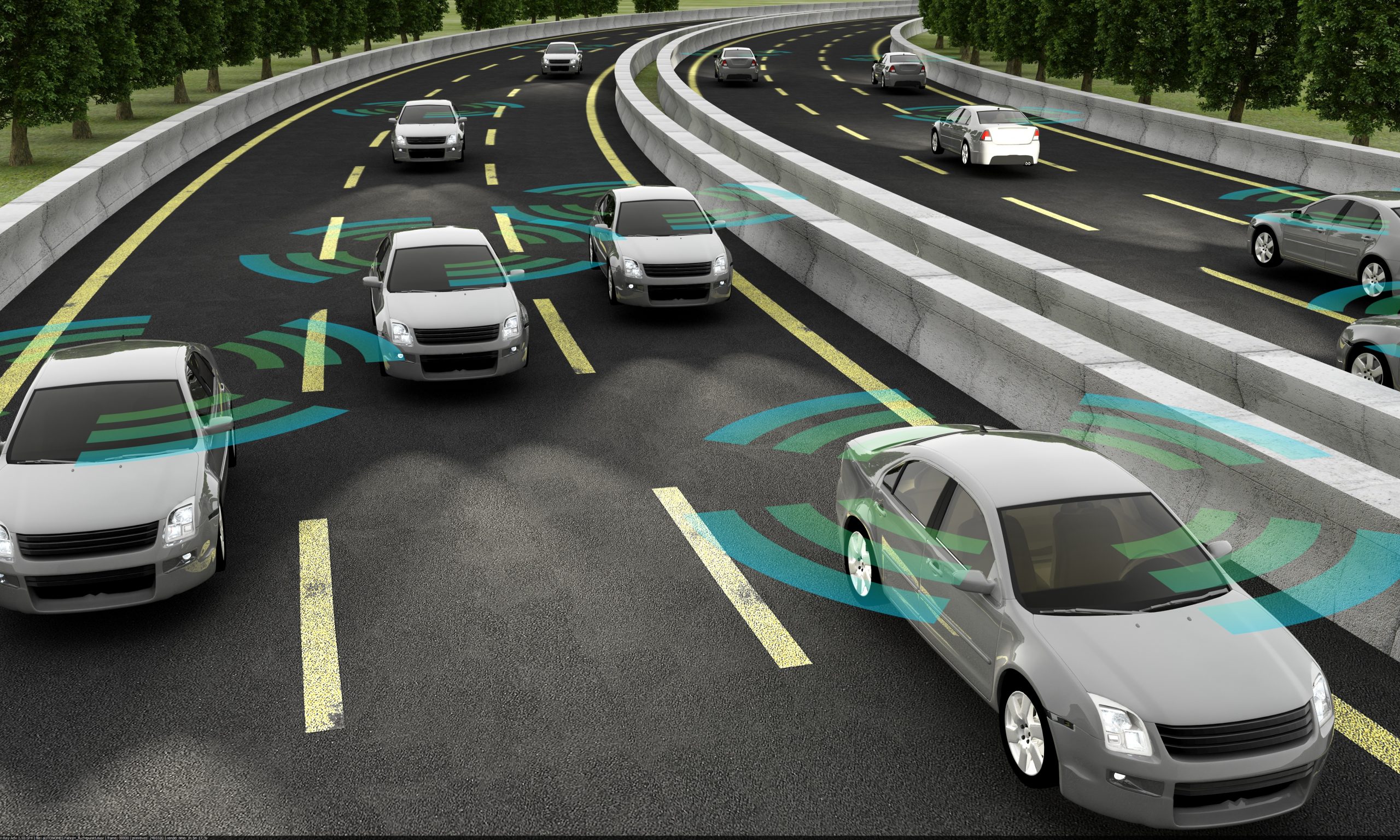 Vilka sensorer finns det på autonoma fordon?