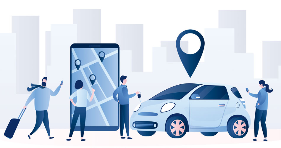 vehicle-mounted lidar for shared car