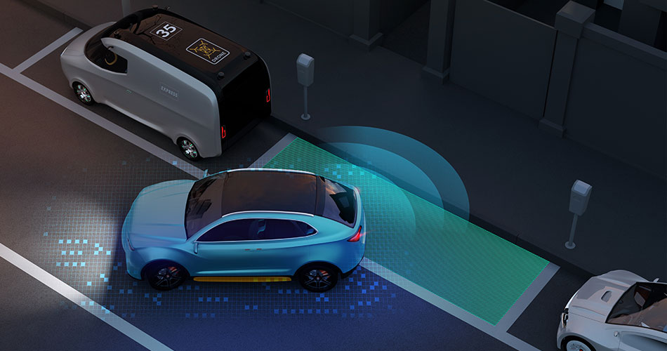 vehicle-mounted lidar for smart parking