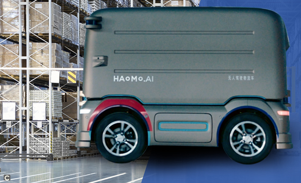 HAOMO AI business layout on last-mile automated driving delivery