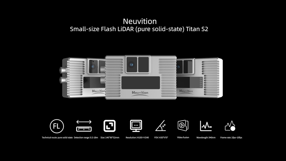 S2 flash lidar for mobile robot