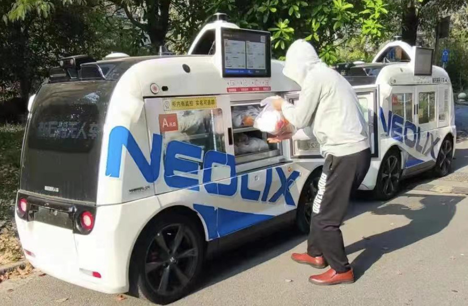 Neolix unmanned vehicles support "Last-Mile Delivery" In Shanghai Epidemic