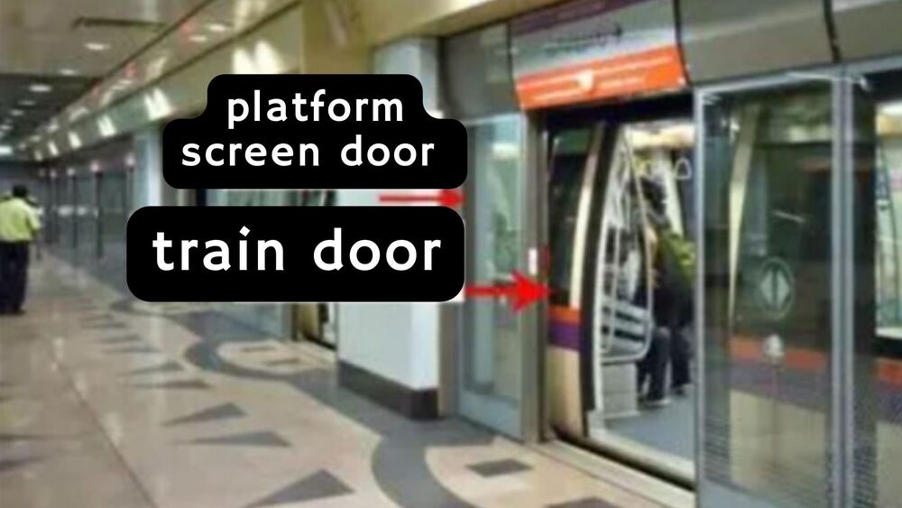 subway screen door structure