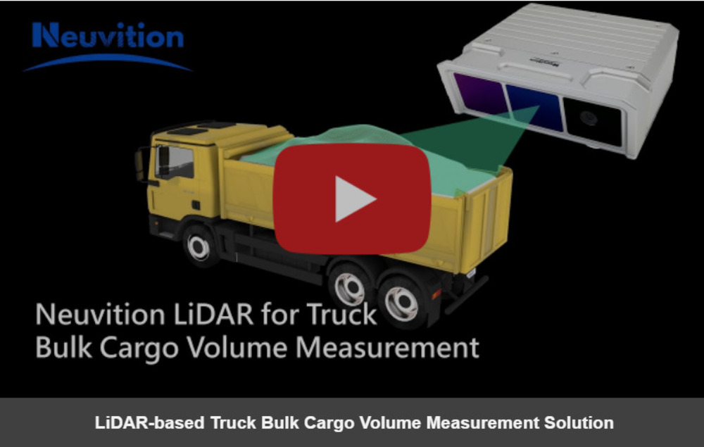 Bulk Truck Cargo Volume Measurement