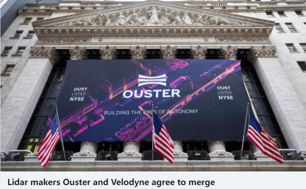 Velodyne, Acquired by Ouster