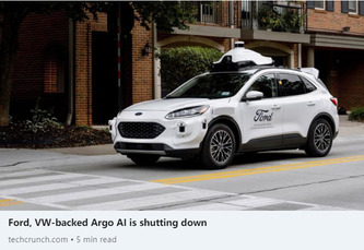 Argo AI, is Shut Down