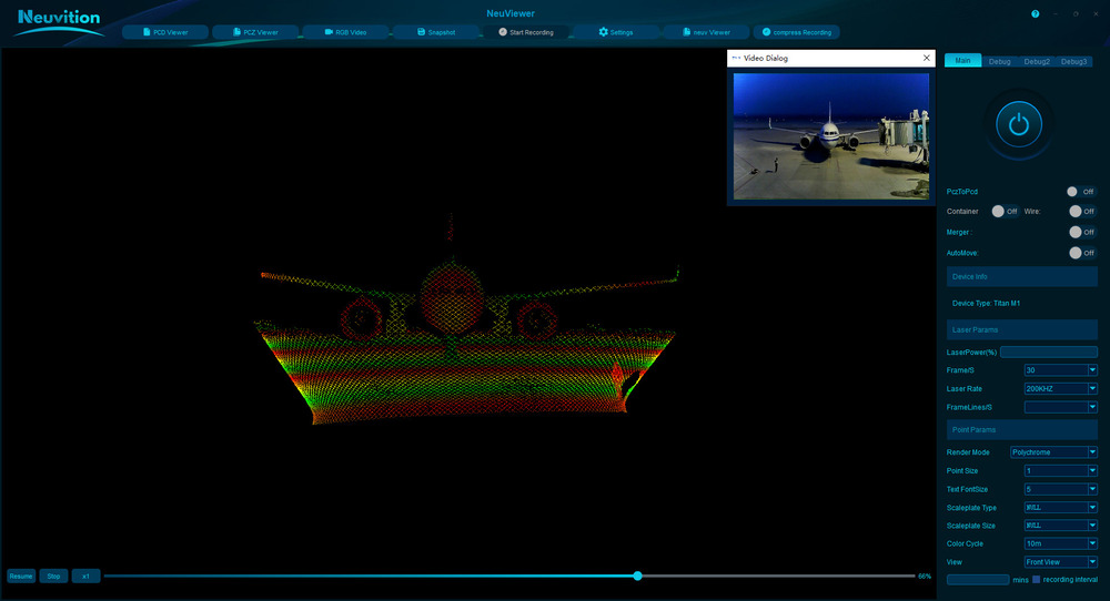Neuvition lidar for Smart Airport