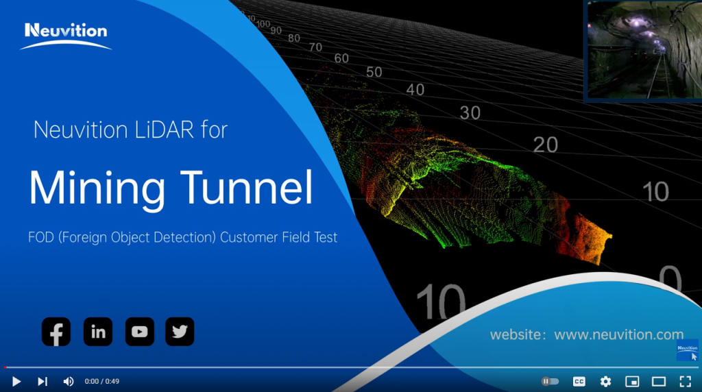 Neuvition LiDAR: Enhancing Mining Tunnel Safety l Future of Mining Tunnel FOD Detection l Use Case