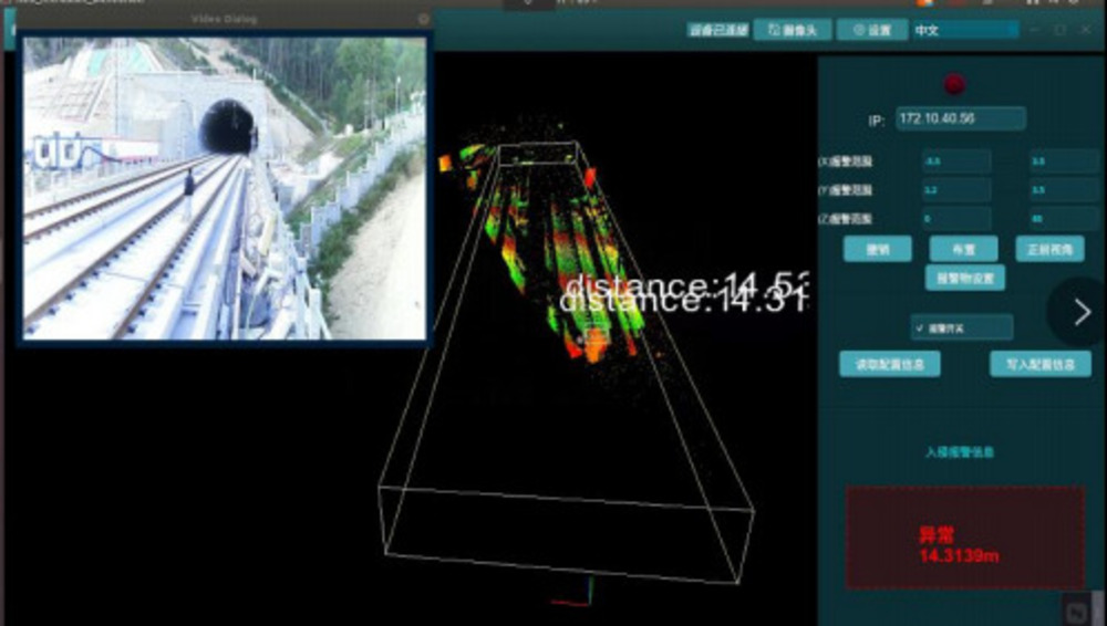 LiDAR Technology and  AI Vision Technology for Railway Transportation Solution