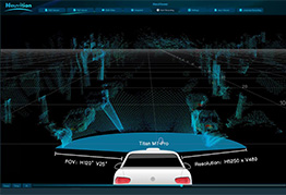 LiDAR Point Cloud of Neuvition Titan M1-Pro On-vehicle Road Test